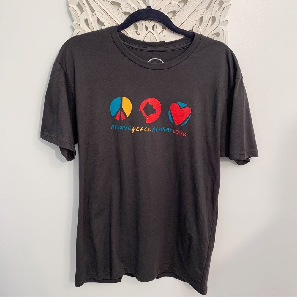Animal Peace Animal Love T-Shirt - Picture 5 of 5